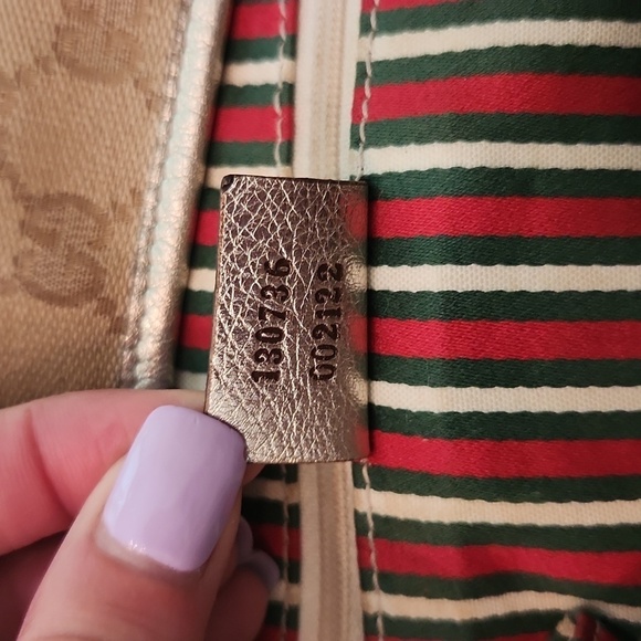 Gucci Monogram Medium Abbey Shoulder Bag  Brown - Picture 10 of 16